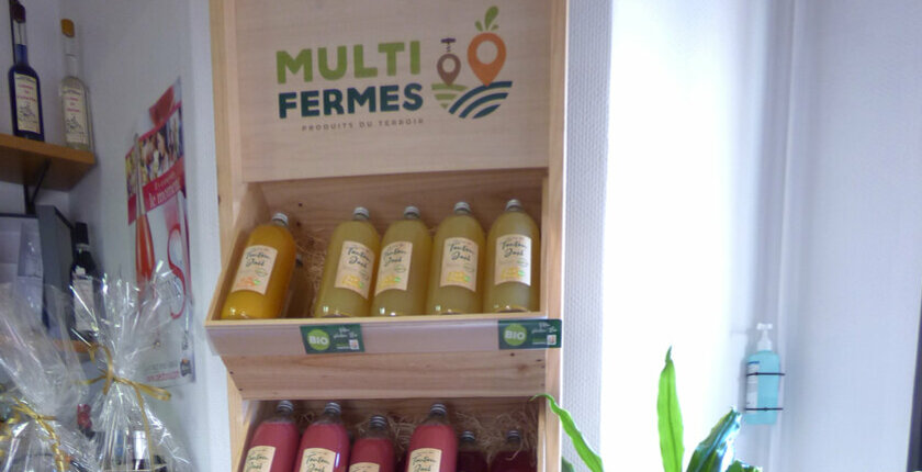 Jus de fruits artisanaux, Sirops locaux - Amplepuis (69)